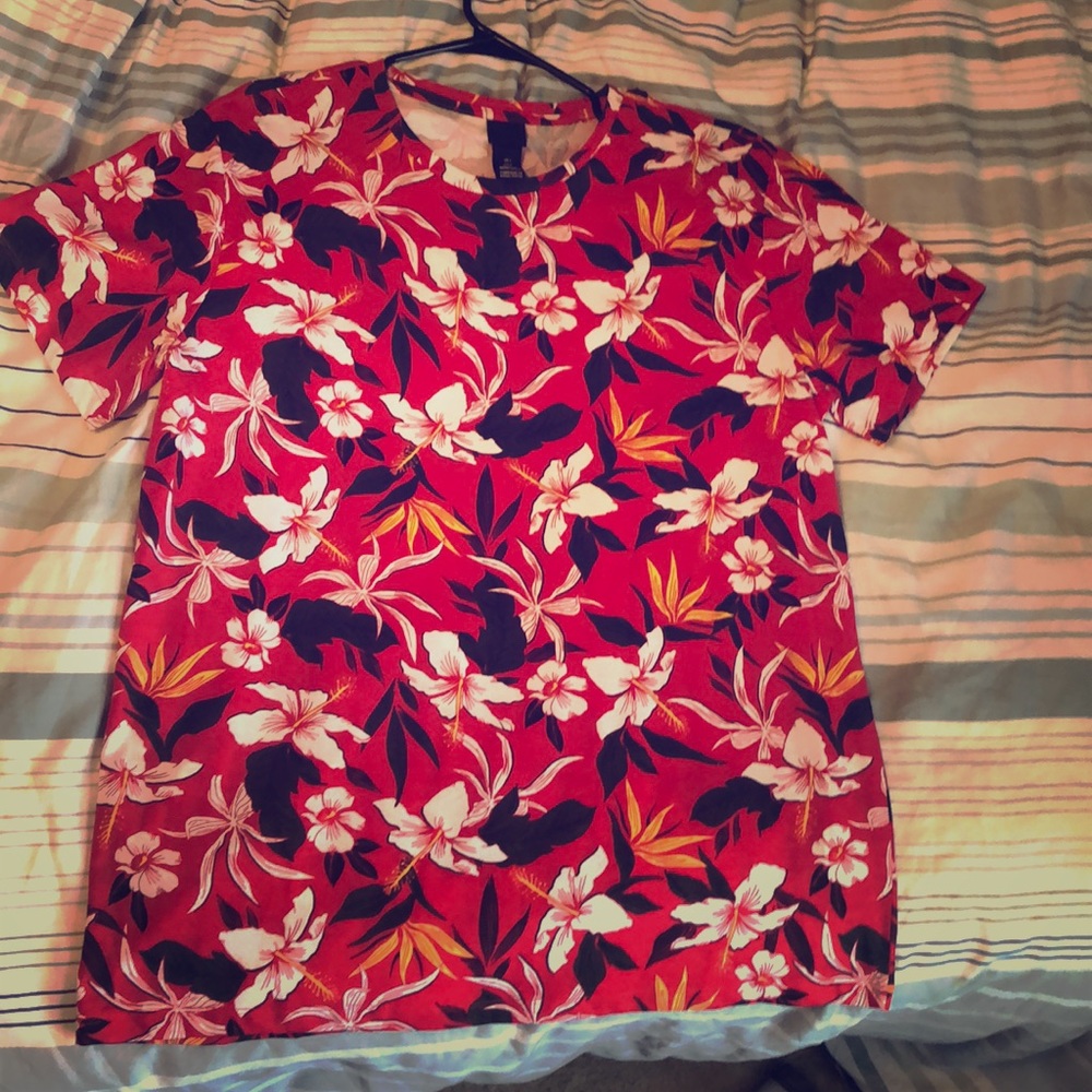 Red Flower T-Shirt from H & M